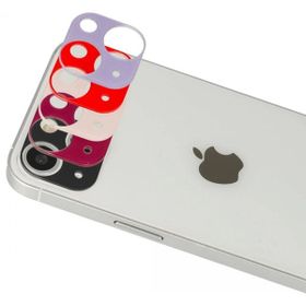 Newface iPhone 13 Rainbow Koyu Kırmızı Kamera Lens Koruma Cam