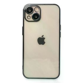 Newface iPhone 13 Razer Lensli Silikon Siyah Cep Telefonu Kılıfı