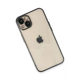 Newface iPhone 13 Razer Lensli Silikon Siyah Cep Telefonu Kılıfı