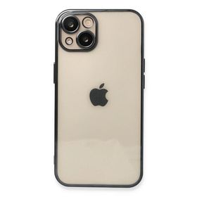 Newface iPhone 13 Razer Lensli Silikon Siyah Cep Telefonu Kılıfı