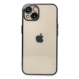 Newface iPhone 13 Razer Lensli Silikon Siyah Cep Telefonu Kılıfı