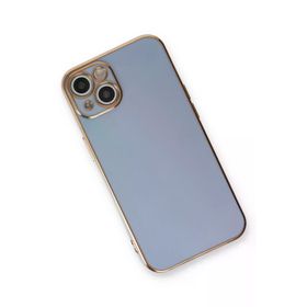 Newface iPhone 13 Volet Silikon - Mavi Kılıf