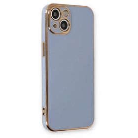 Newface iPhone 13 Volet Silikon - Mavi Kılıf
