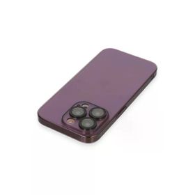 Newface iPhone 14 Armada Lensli Kapak Derin Mor Kılıf