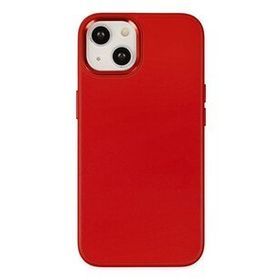 Newface iPhone 14 Asya Deri Silikon Kırmızı Kılıf