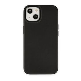 Newface iPhone 14 Asya Deri Silikon Siyah Kılıf