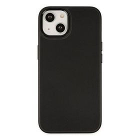 Newface iPhone 14 Asya Deri Silikon Siyah Kılıf