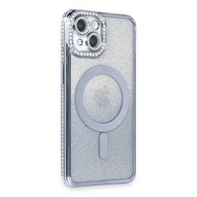 Newface iPhone 14 Joke Simli Magneticsafe Mavi Kılıf