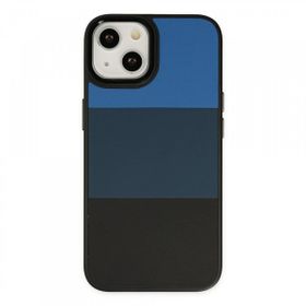 Newface iPhone 14 King Kapak Mavi Siyah Kılıf