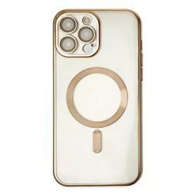 Newface iPhone 14 Kross Magneticsafe Kapak Gold Kılıf