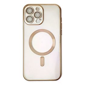 Newface iPhone 14 Kross Magneticsafe Kapak Gold Kılıf