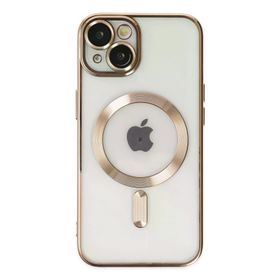 Newface iPhone 14 Kross Magneticsafe Kapak Gold Kılıf