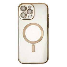 Newface iPhone 14 Kross Magneticsafe Kapak Gold Kılıf
