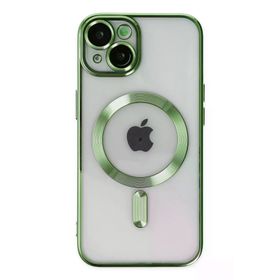 Newface iPhone 14 Kross Magneticsafe Kapak Koyu Yeşil Cep Telefonu Kılıfı