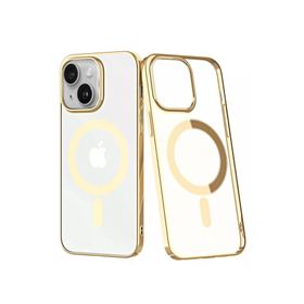 Newface iPhone 14 Plus Element Magneticsafe Sert Kapak Gold Kılıf
