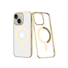 Newface iPhone 14 Plus Element Magneticsafe Sert Kapak Gold Kılıf