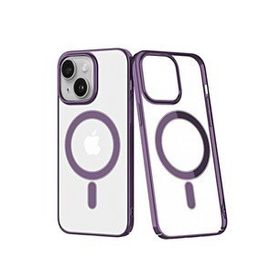 Newface iPhone 14 Plus Element Magneticsafe Sert Kapak Mor Kılıf