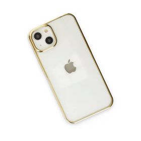 Newface iPhone 14 Plus Element Silikon Gold Kılıf