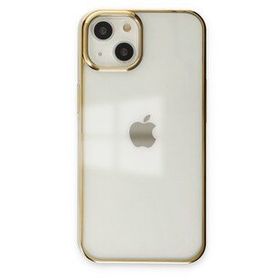 Newface iPhone 14 Plus Element Silikon Gold Kılıf