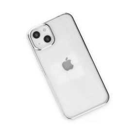 Newface iPhone 14 Plus Element Silikon Gümüş Kılıf