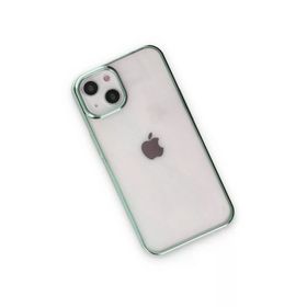 Newface iPhone 14 Plus Element Silikon Yeşil Kılıf