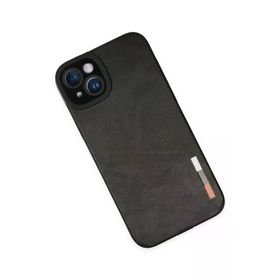 Newface iPhone 14 Plus Loop Deri Silikon Siyah Kılıf