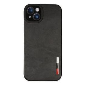 Newface iPhone 14 Plus Loop Deri Silikon Siyah Kılıf