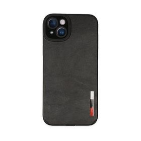 Newface iPhone 14 Plus Loop Deri Silikon Siyah Kılıf