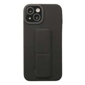 Newface iPhone 14 Plus Mega Standlı Silikon Siyah Kılıf