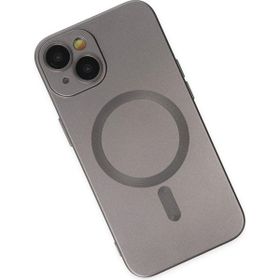 Newface iPhone 14 Plus Moshi Lens Magneticsafe Silikon Füme Kılıf