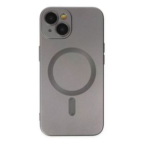 Newface iPhone 14 Plus Moshi Lens Magneticsafe Silikon Füme Kılıf
