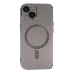 Newface iPhone 14 Plus Moshi Lens Magneticsafe Silikon Füme Kılıf