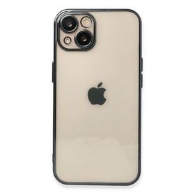 Newface iPhone 14 Plus Razer Lensli Silikon Siyah Kılıf