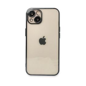 Newface iPhone 14 Plus Razer Lensli Silikon Siyah Kılıf