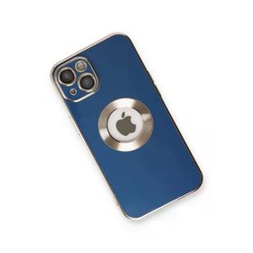 Newface iPhone 14 Plus Store Silikon Mavi Kılıf