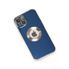 Newface iPhone 14 Plus Store Silikon Mavi Kılıf