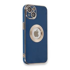 Newface iPhone 14 Plus Store Silikon Mavi Kılıf
