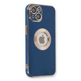 Newface iPhone 14 Plus Store Silikon Mavi Kılıf