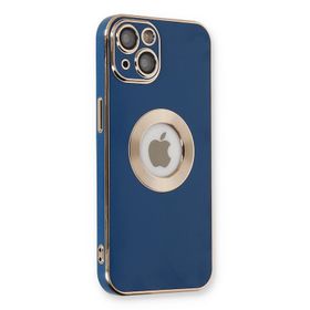 Newface iPhone 14 Plus Store Silikon Mavi Kılıf