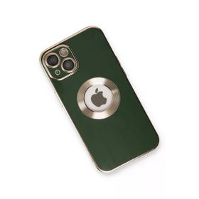 Newface iPhone 14 Plus Store Silikon Yeşil Kılıf