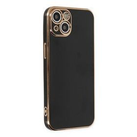 Newface iPhone 14 Plus Volet Silikon Siyah Cep Telefonu Kılıfı