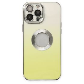 Newface iPhone 14 Pro Best Silikon Sarı Kılıf