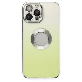 Newface iPhone 14 Pro Best Silikon Yeşil Kılıf