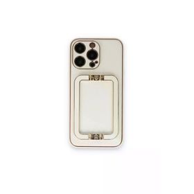 Newface iPhone 14 Pro Coco Elit Kapak Beyaz Cep Telefonu Kılıfı