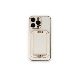 Newface iPhone 14 Pro Coco Elit Kapak Beyaz Cep Telefonu Kılıfı
