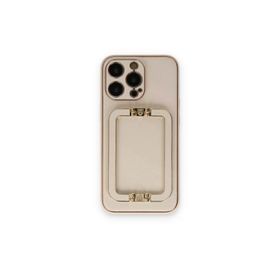 Newface iPhone 14 Pro Coco Elit Kapak Gold Cep Telefonu Kılıfı