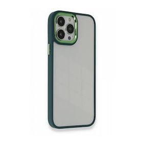 Newface iPhone 14 Pro Dora Kapak Haki Yeşil Kılıf