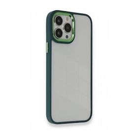 Newface iPhone 14 Pro Dora Kapak Haki Yeşil Kılıf