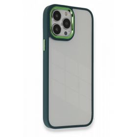 Newface iPhone 14 Pro Dora Kapak Haki Yeşil Kılıf