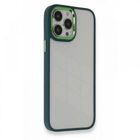 Newface iPhone 14 Pro Dora Kapak Haki Yeşil Kılıf